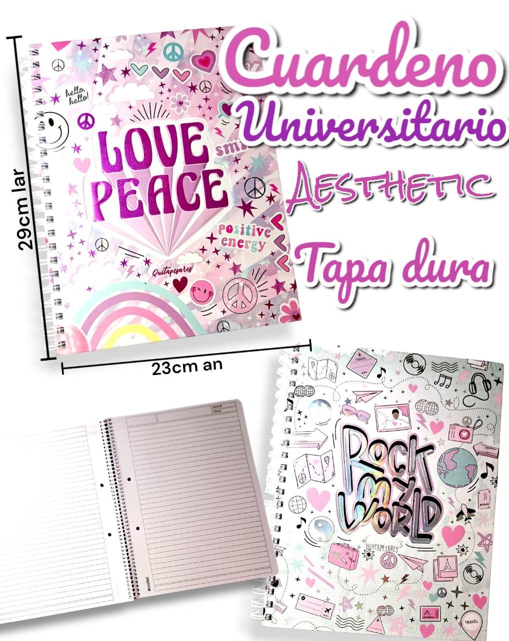Cuaderno MOOVING UNIVERSITARIO Aesthetic Tapa Dura
